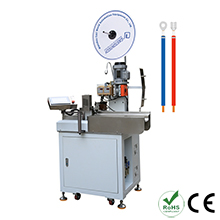 Automatic Three Wires Single Side Wire Crimping Machine