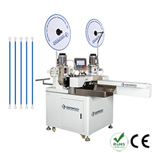 Fully Automatic 5 Wires Double Head Wire Crimping Machine
