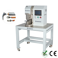 10-120mm2 L shape hexagon terminal crimping machine