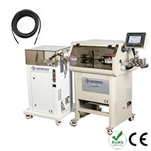 Wire Cutting & Stripping Machine with Coiling Device (200 - 360 mm coil ID)