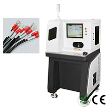 Tube marking and ferrule stripping crimping machine 