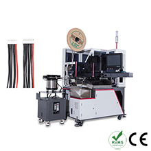 Automatic Single End Wire Soldering Crimping and Insertion Machine