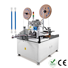 Automatic 5 Wires Double Head Wire Crimping Machine
