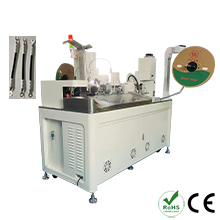 EW-8155 Fully automatic double-head Crimp and Insert number tube machine