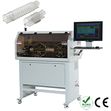 CCD Camera Positioning Tube Cutting & Compressing Machine (medical tube)