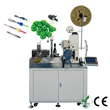 Automatic Single Head Wire Crimping Sealing Tinning Machine