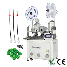 Fully Automatic Wire Cutting Stripping Crimping and Sealing Machine