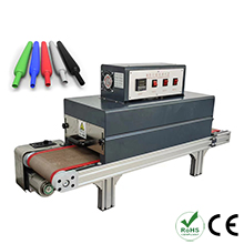 Tunnel type heat shrinkable tube heating machine