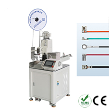 Automatic Single Side Wire Crimping Machine