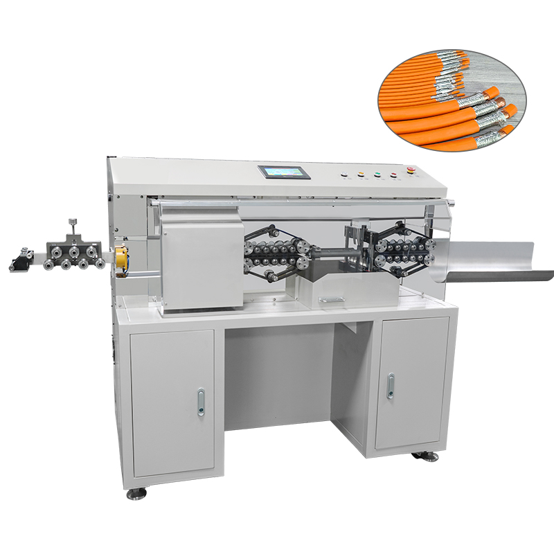 Automatic Coaxial Cable Cutting & Stripping Machine (5 - 25 mm) (6 - 120 mm²)