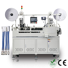 Double-End Stripping Crimping Insert Housing Machine