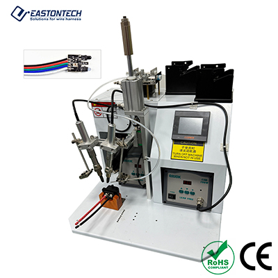 Semi-Automatic double head soldering & welding machine
