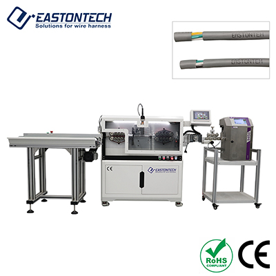 2.5-120mm2 cable cutting and stripping machine with marking