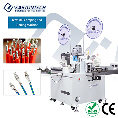 Fully Automatic 5-8 Line Double-ended Terminal Crimping and Tinning Machine